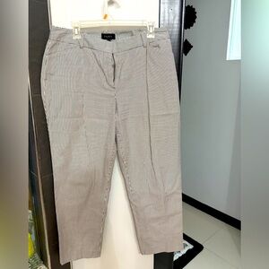 Talbots Gray-White Pants
